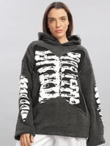 Osseous Hoodie - White Cobra