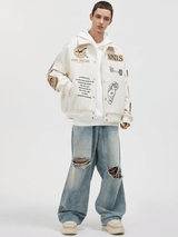 The Steampunk Jacket - White Cobra