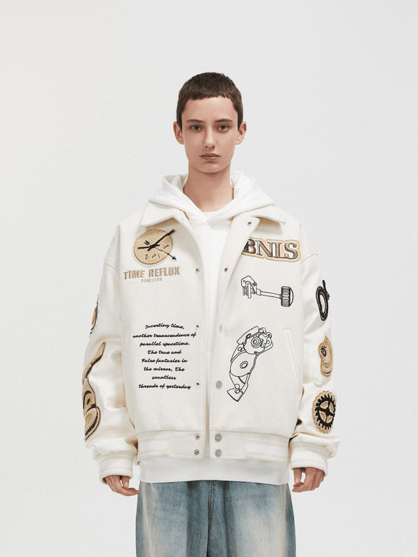The Steampunk Jacket - White Cobra