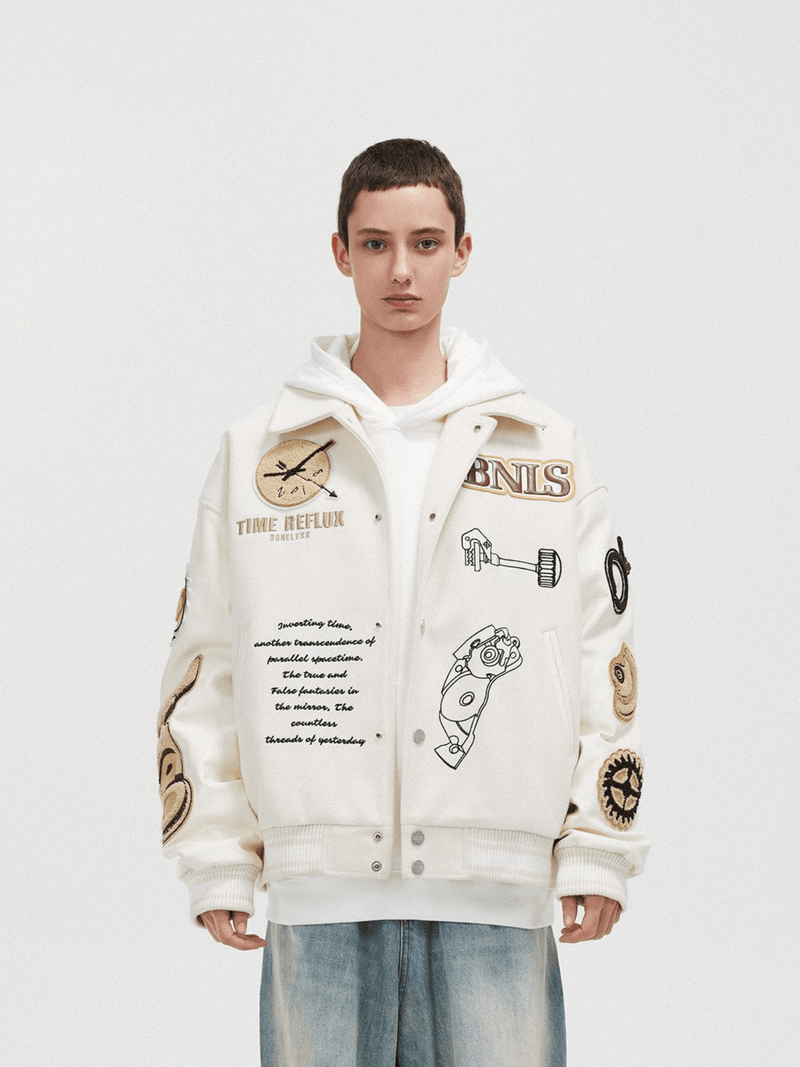 The Steampunk Jacket - White Cobra