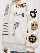 The Steampunk Jacket - White Cobra